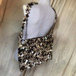 Nahui Ollin Chocolate Cookie Wrapper woven bag